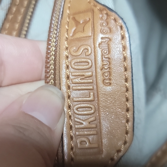 Pikolinos Brown Leather Crossbody Bag - Picture 9 of 15